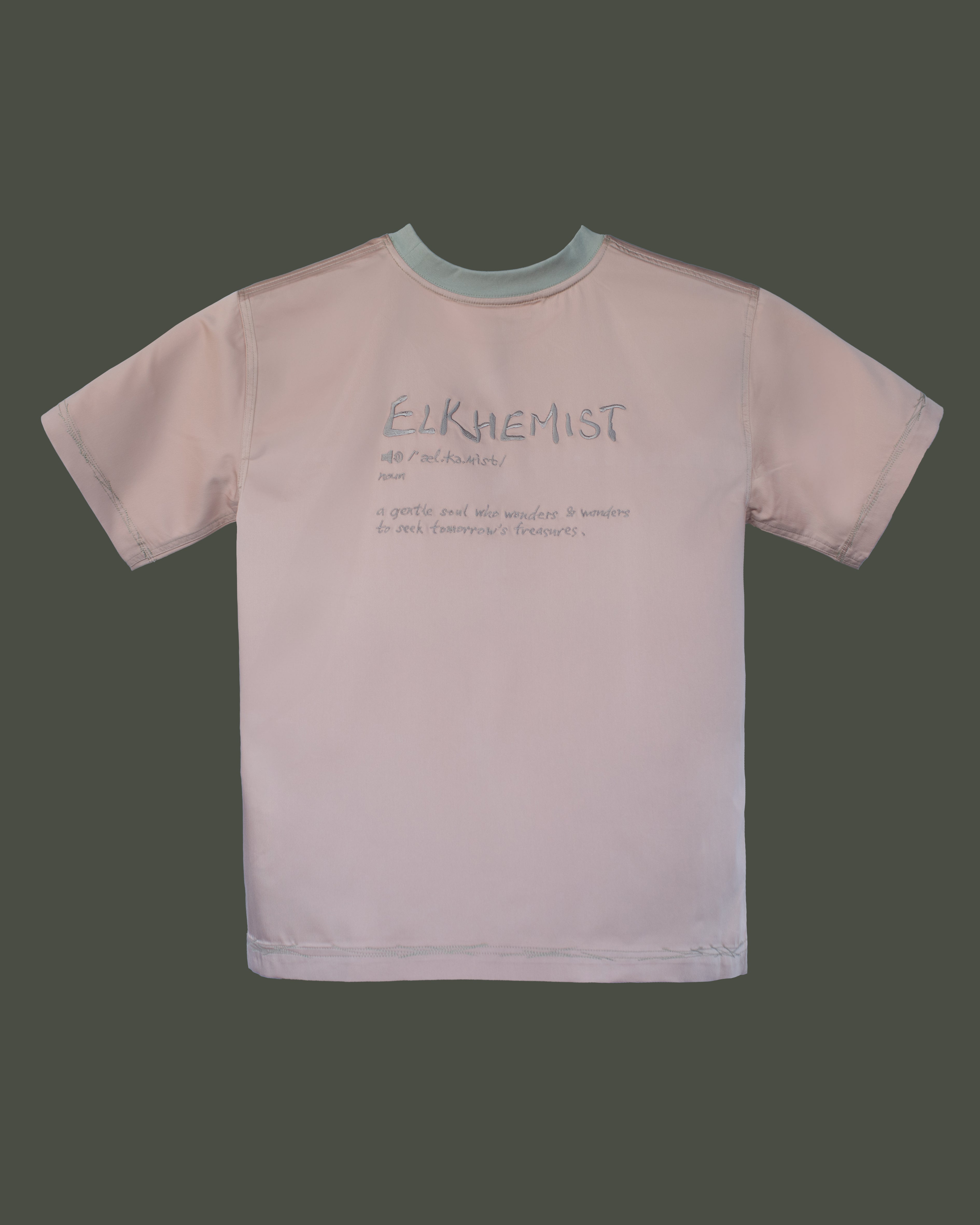 Definition Cupro Tee - Blush
