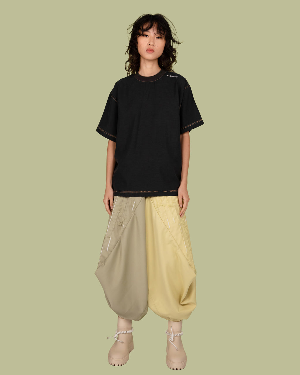 Definition Cupro Tee - Black