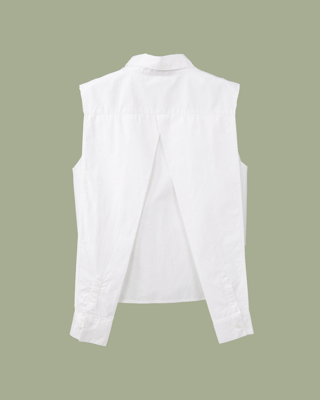 Crop Informal Shirt - White