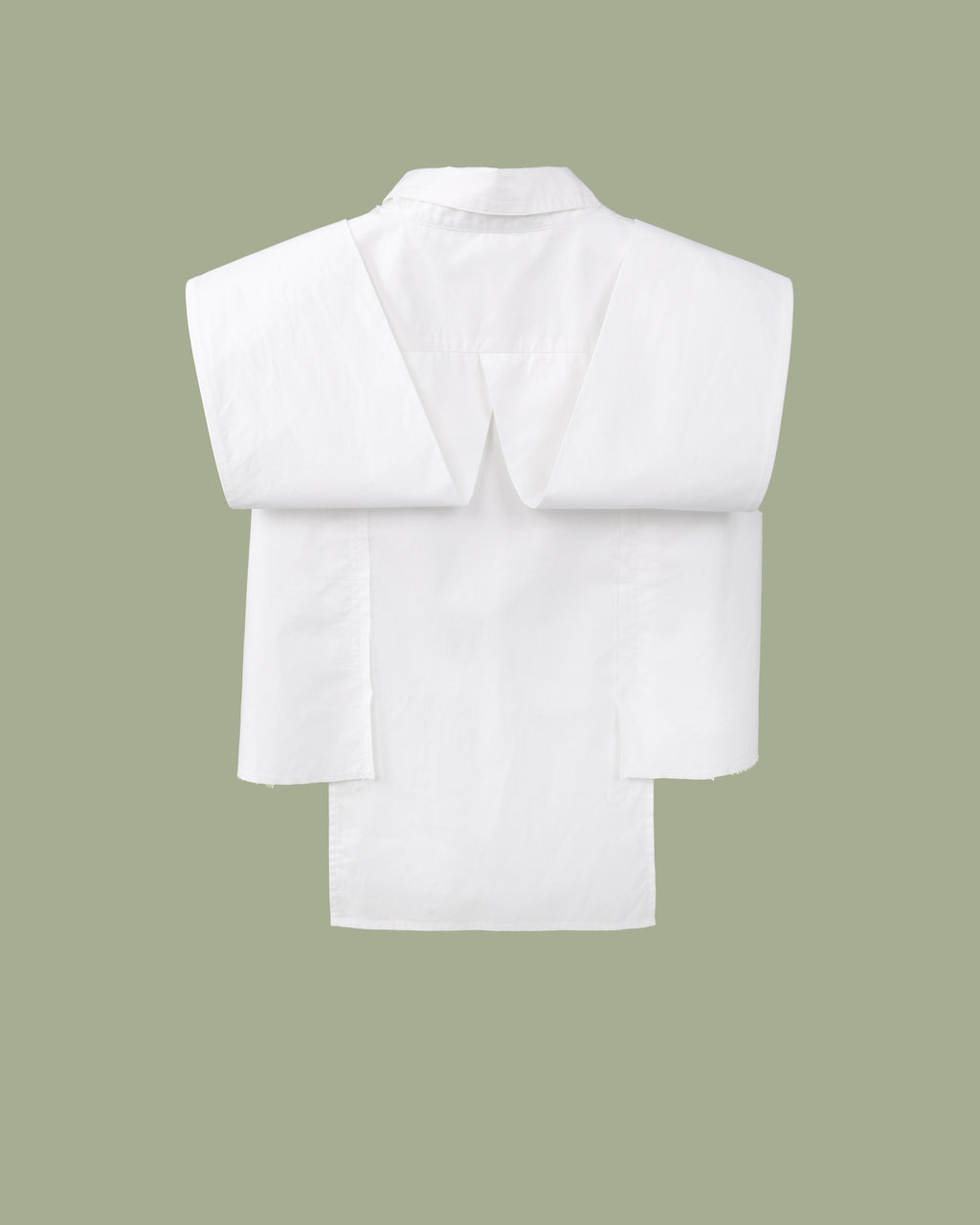 Crop Informal Shirt - White