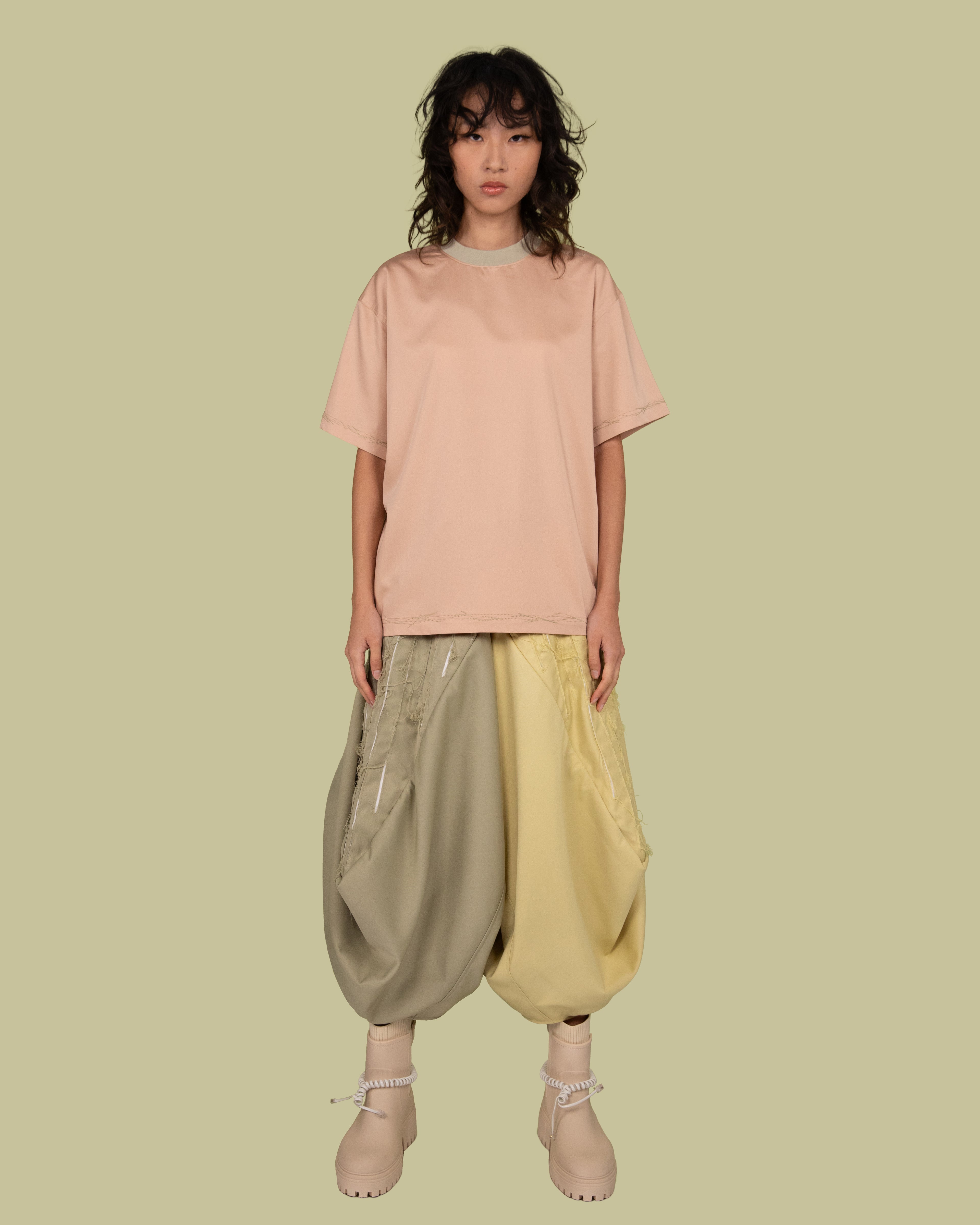 Definition Cupro Tee - Blush